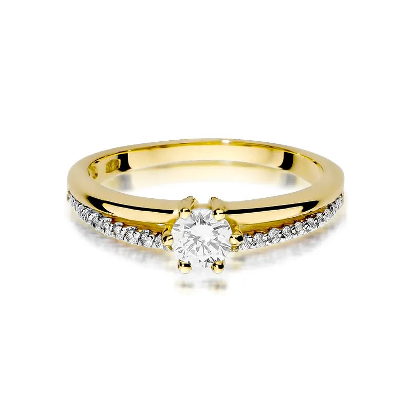 zlatý prsteň s diamantmi 0,30 ct a 0,10 ct w0355-diw-01