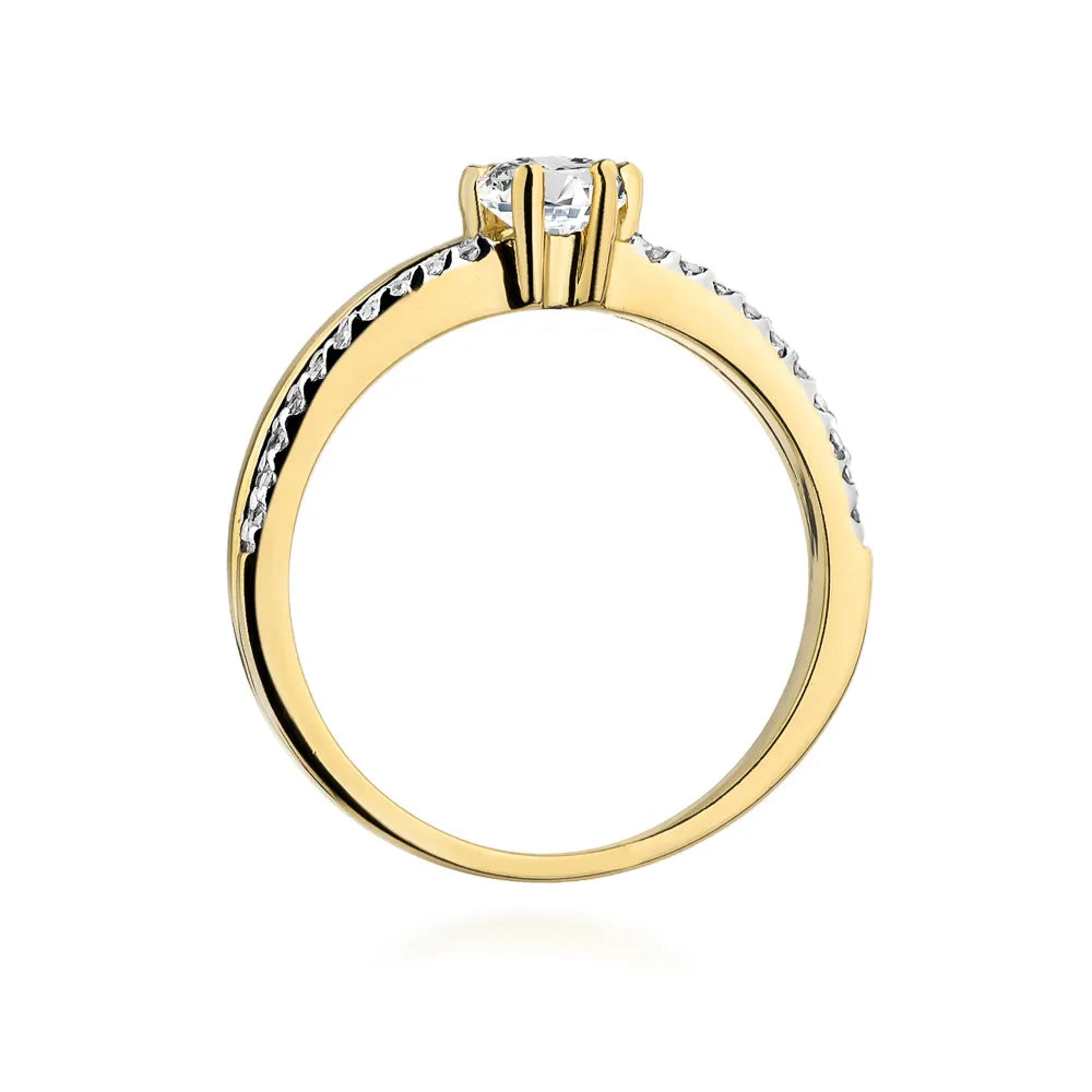 zlatý prsteň s diamantmi 0,30 ct a 0,10 ct w0355-diw-01