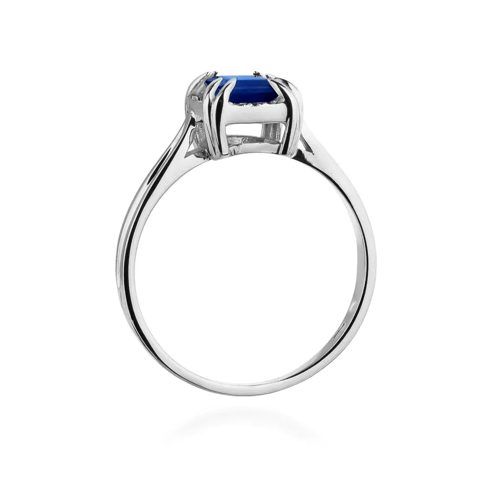zlatý prsteň so zafírom 0,70 ct a diamantmi 0,06 ct w0358-sab-01
