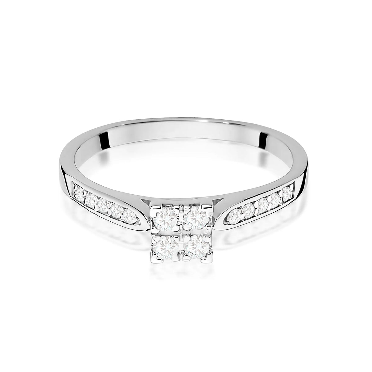 zlatý prsteň s diamantmi 0,166 ct w0402-diw-01