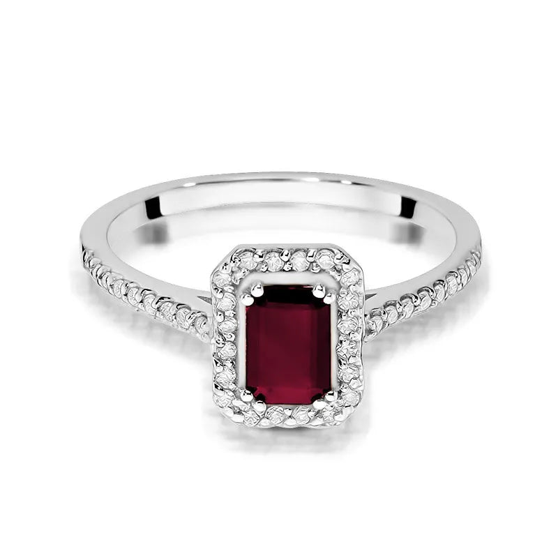 zlatý prsten s 0,80ct rubínem a 0,19ct diamanty w0403-rur-01