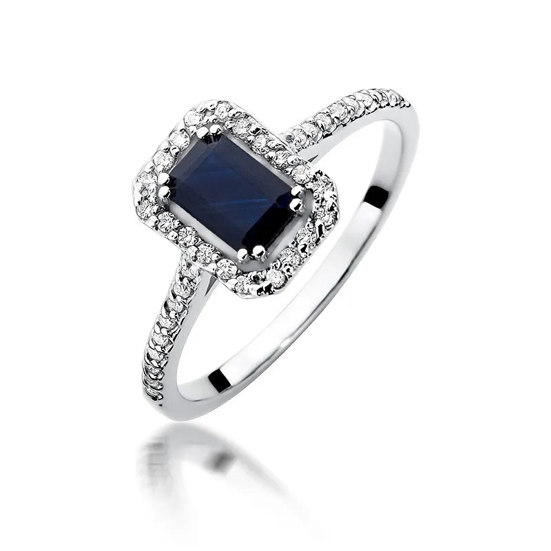 zlatý prsten s 0,60ct safírem a 0,19ct diamanty w0403-sab-01