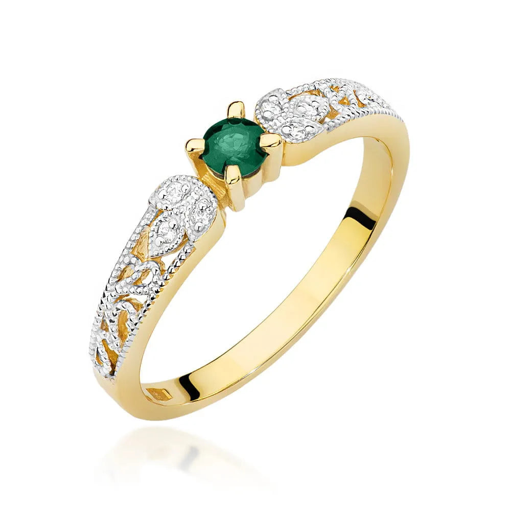 gold-ring-with-0-15ct-emerald-and-0-03ct-diamonds-w0411-emg-01