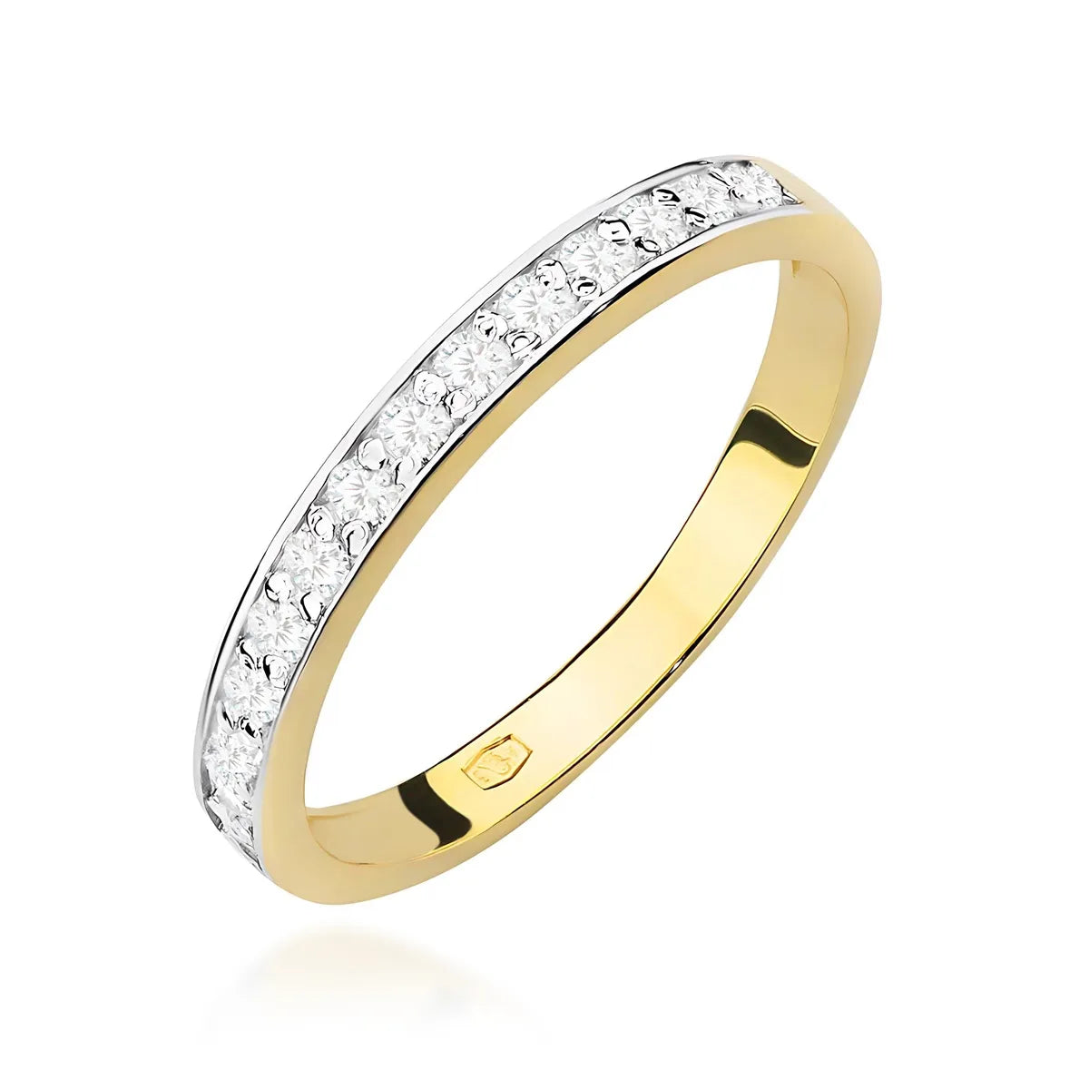 zlatý prsten s diamanty 0,203 ct w0446-diw-01