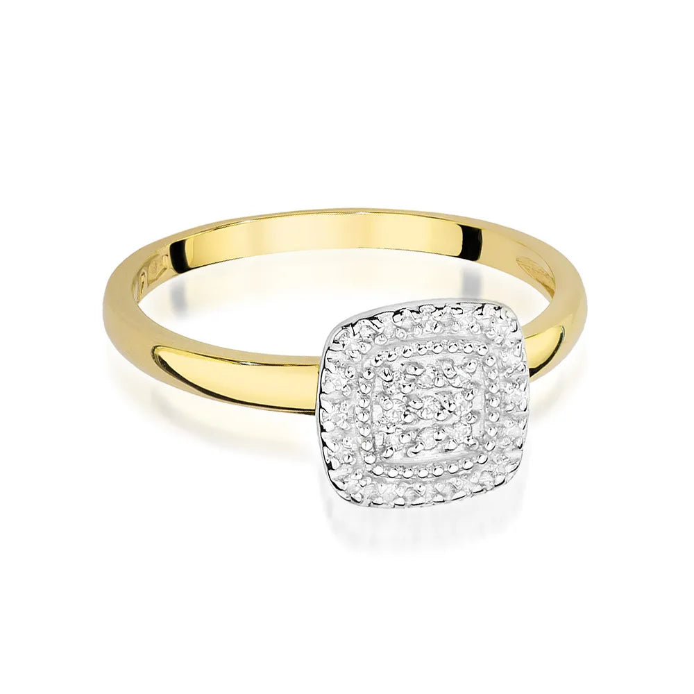 zlatý prsteň s 0,125 ct diamantmi w0448-diw-01