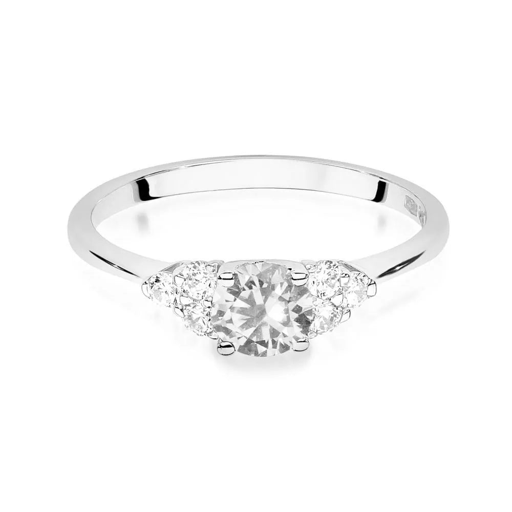 zlatý prsteň so 0,60 ct bielym zafírom a 0,18 ct diamantmi w0451-saw-01