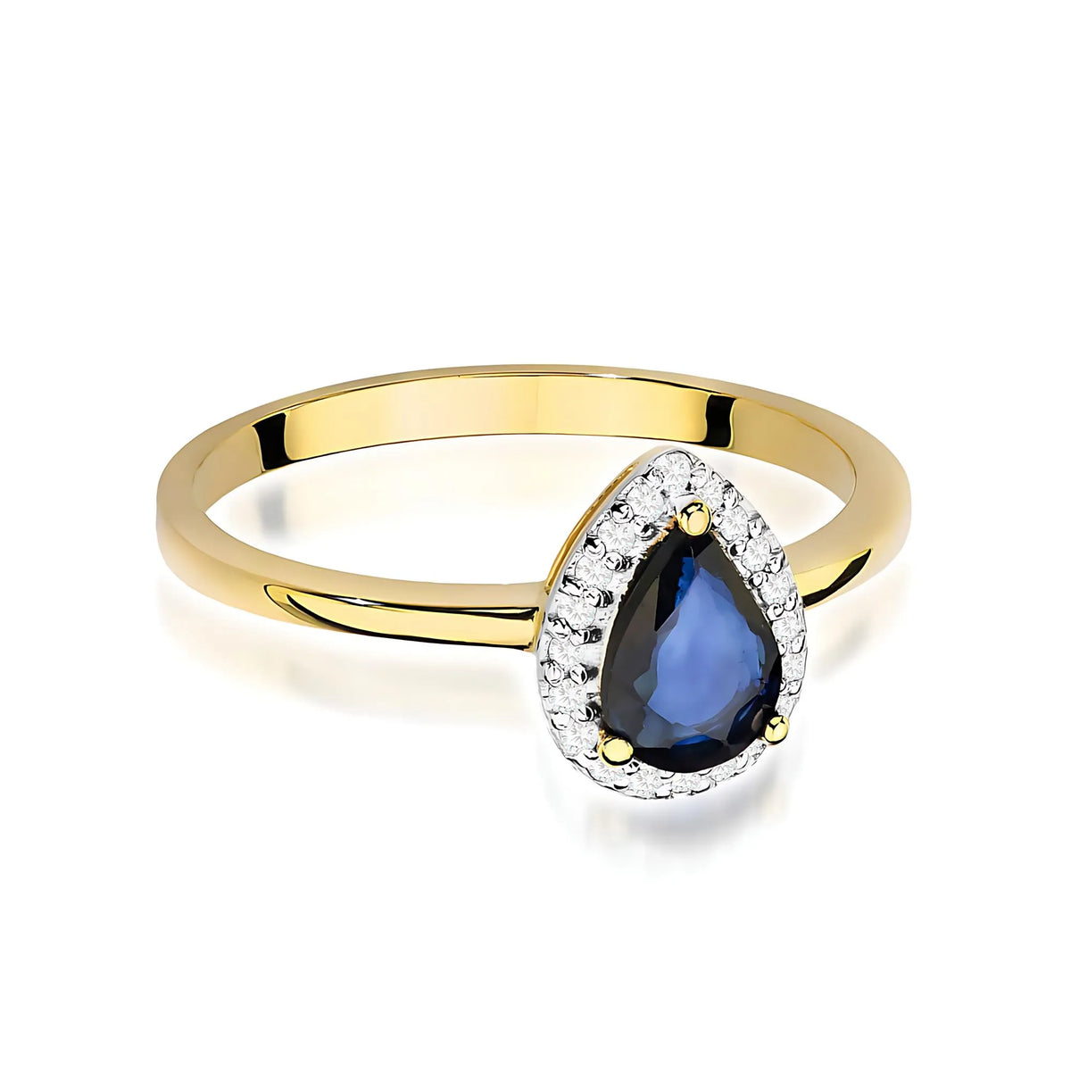 zlatý prsteň so zafírom 0,60 ct a diamantmi 0,105 ct w0455-sab-01