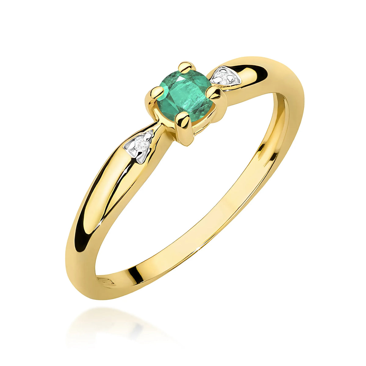 bague-en-or-avec-0-15ct-émeraude-et-0-01ct-diamants-w0469-emg-01