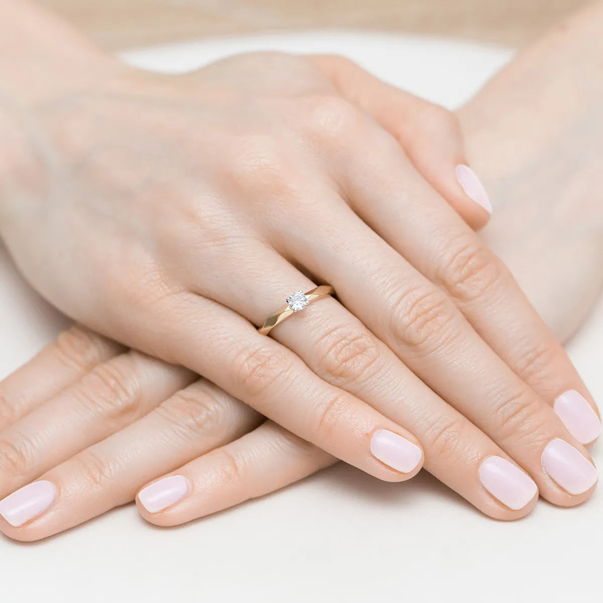zlatý prsten s diamantem 0,15 ct w0484-diw-02