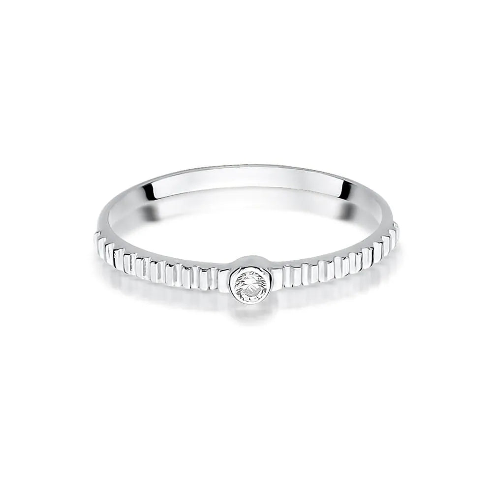 zlatý prsten s diamantem 0,04 ct w0512-diw-01