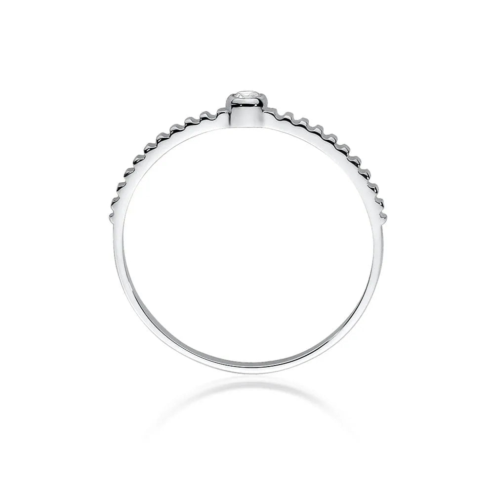 zlatý prsten s diamantem 0,04 ct w0512-diw-01