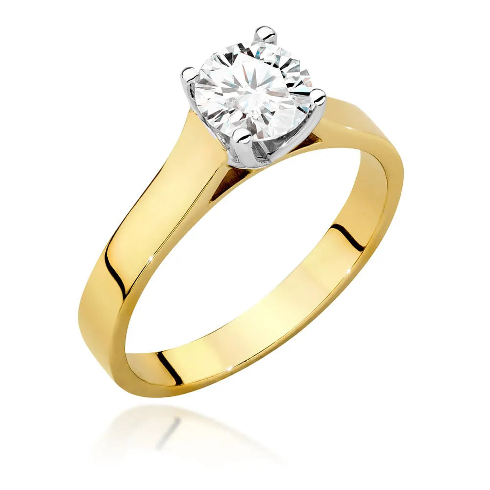 zlatý prsten s diamantem 1,00 ct w0526-diw-04