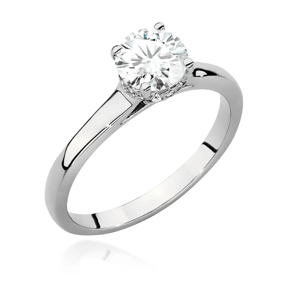 zlatý prsteň s diamantom 0,70 ct a postrannými diamantmi 0,06 ct w0547-diw-03