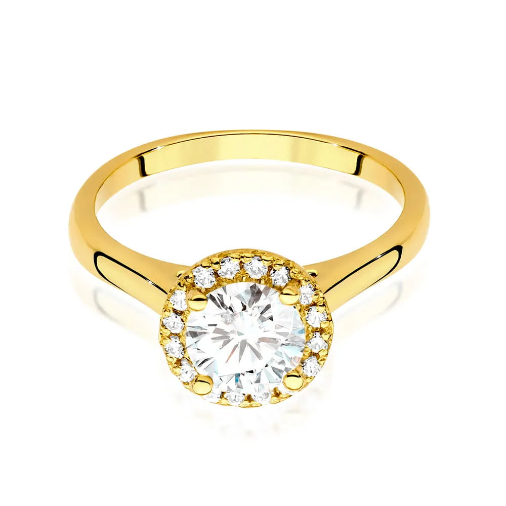 zlatý prsten s diamantem 0,70 ct a postranními diamanty 0,138 ct w0550-diw-03