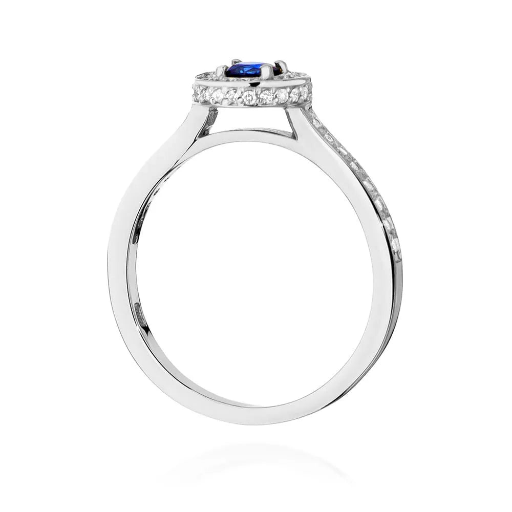 zlatý prsteň s 0,30 ct zafírom a 0,343 ct postrannými diamantmi w0559-sab-01
