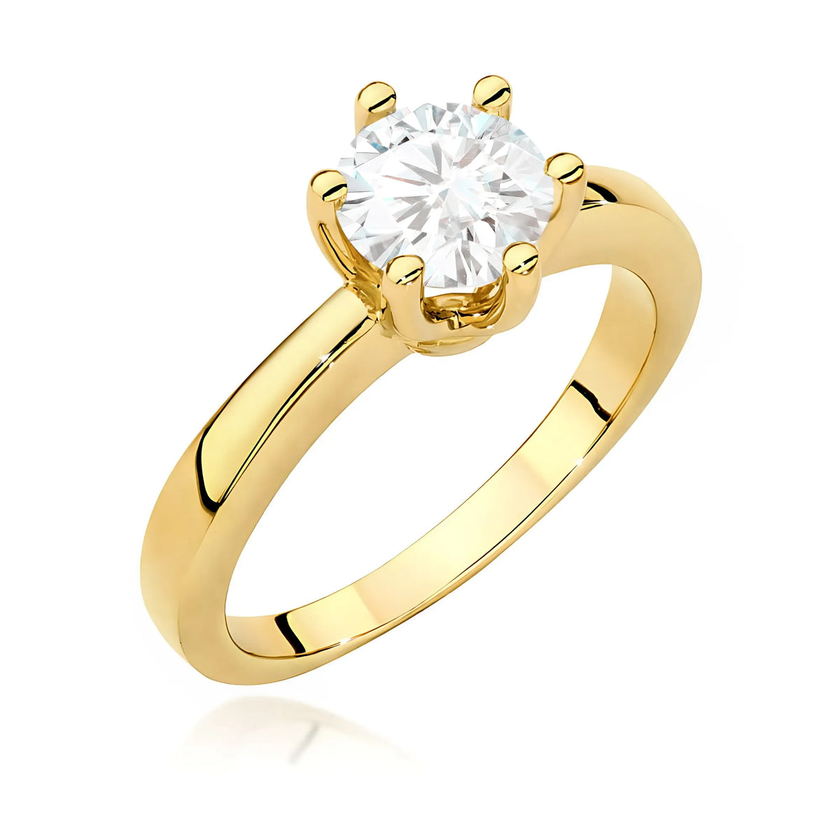 zlatý prsteň s diamantom 1,00 ct w0563-diw-04