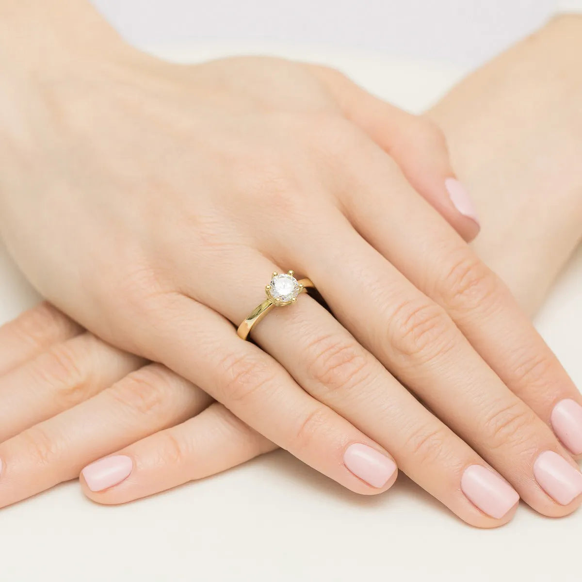 zlatý prsteň s diamantom 1,00 ct w0563-diw-04