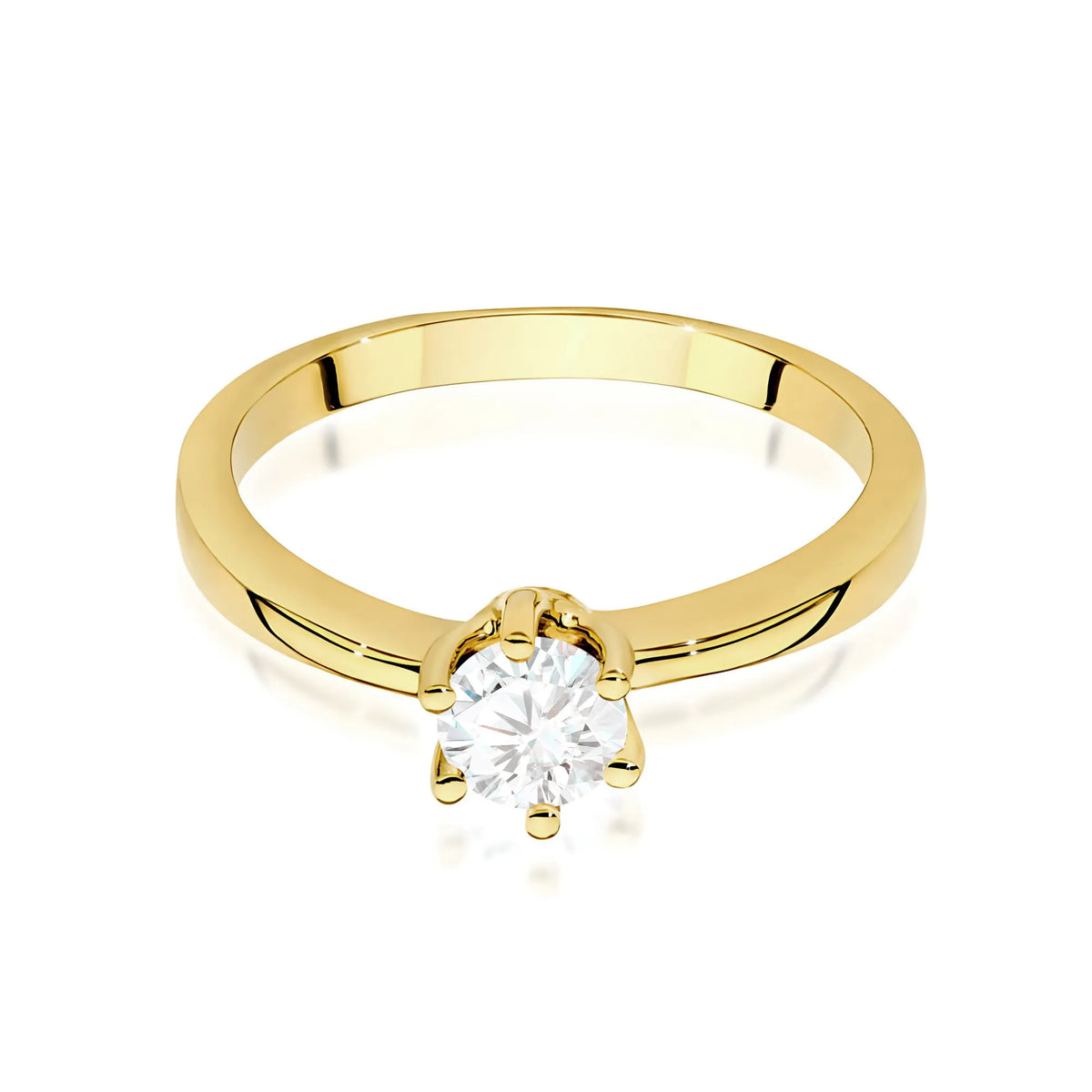 zlatý prsten s 0,60ct bílým safírem w0563-saw-01