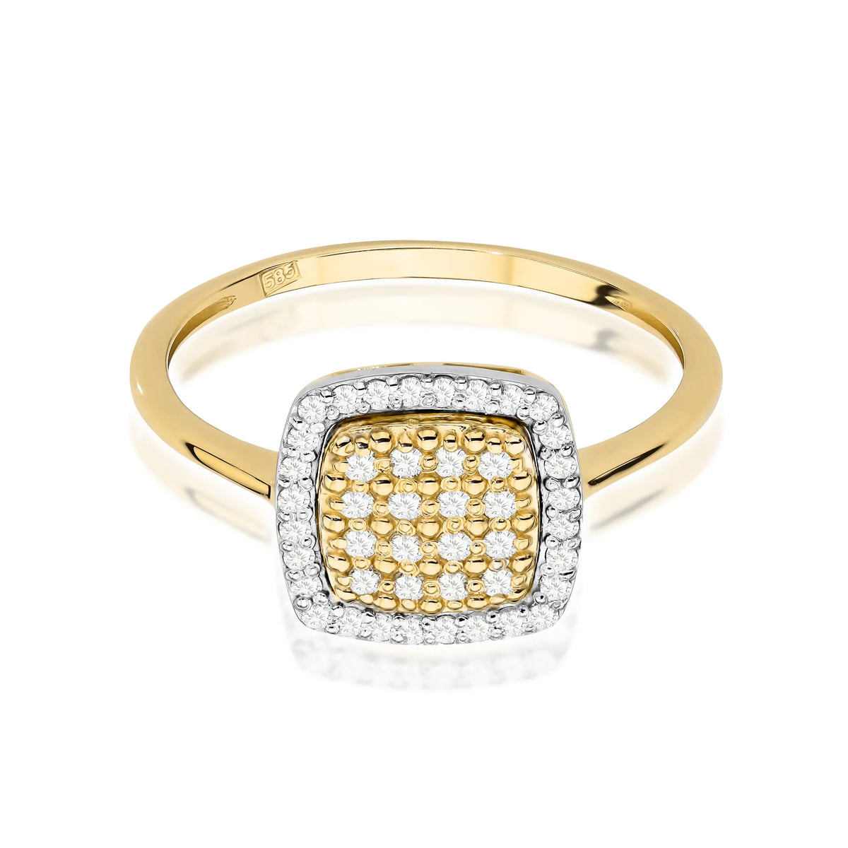 zlatý prsteň s diamantmi 0,278 ct w0568-diw-01