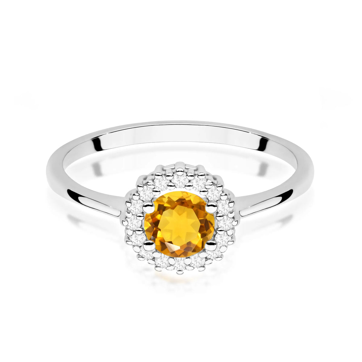 zlatý-prsten-0,50ct-citrín-a-diamanty-květina