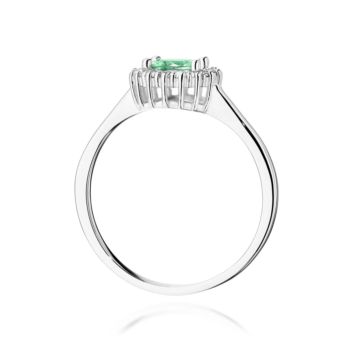 zlatý-prsten-0,50ct-smaragd-a-diamanty-květina
