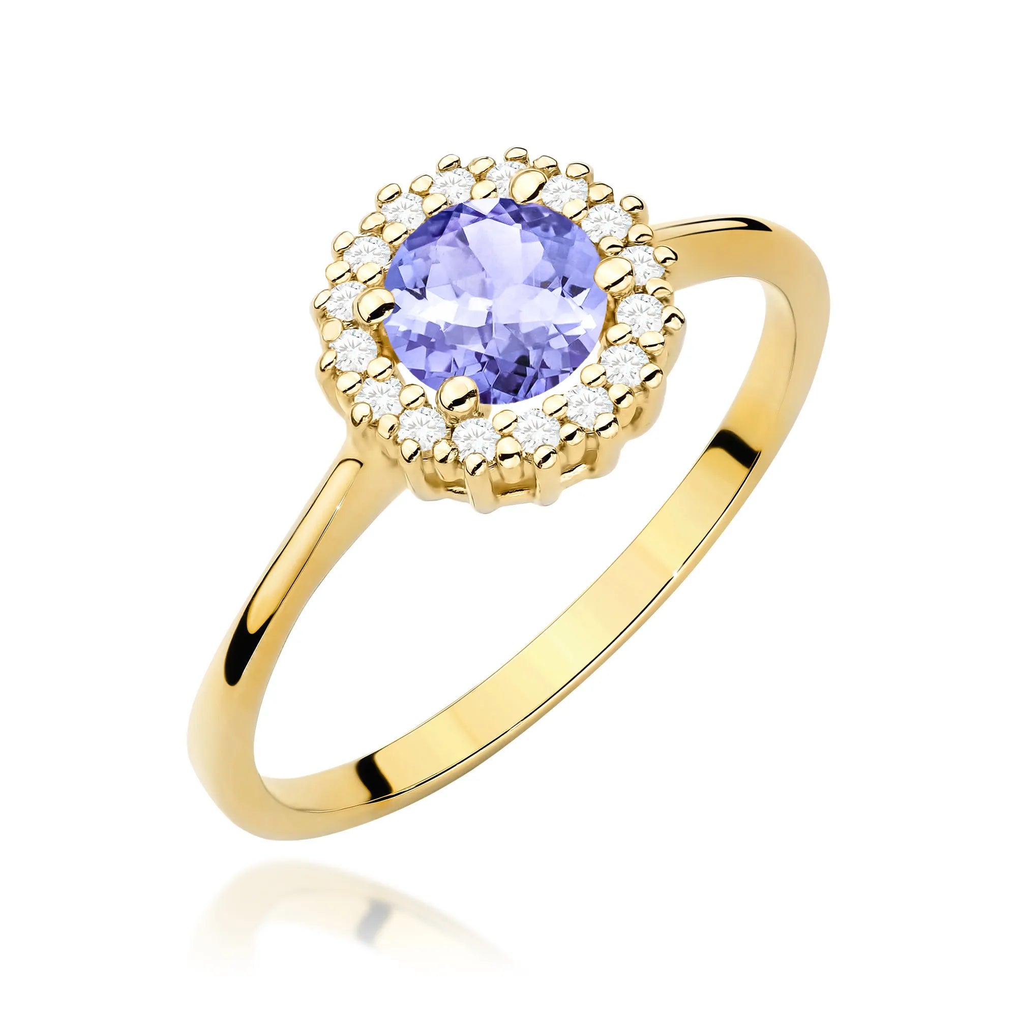 gold-ring-050ct-tanzanite-and-diamonds-flower