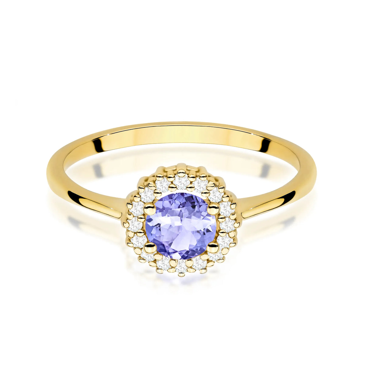 zlatý-prsten-0,50ct-tanzanit-a-diamanty-květina