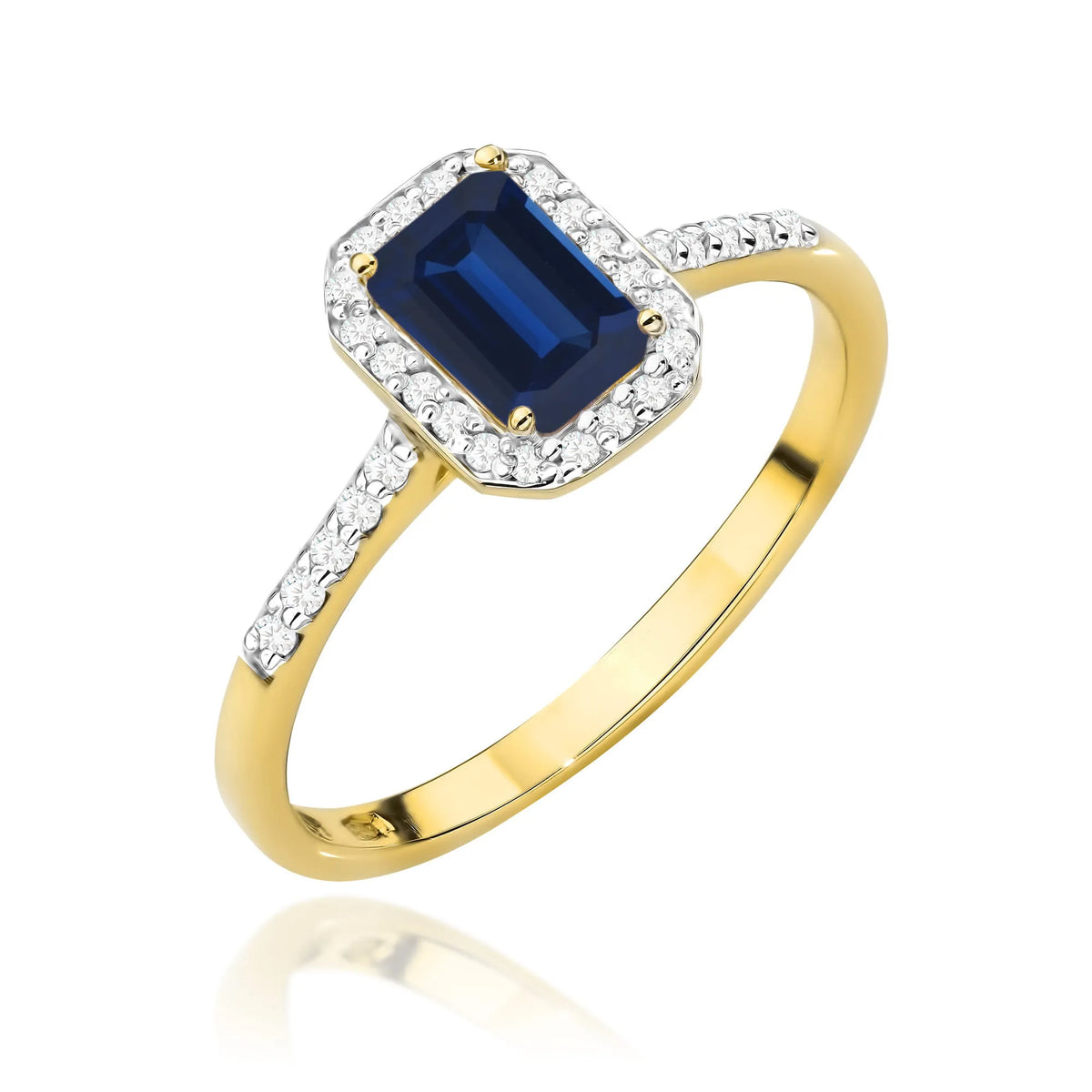 zlatý prsteň so zafírom 0,60 ct a diamantmi 0,186 ct w0575-sab-01