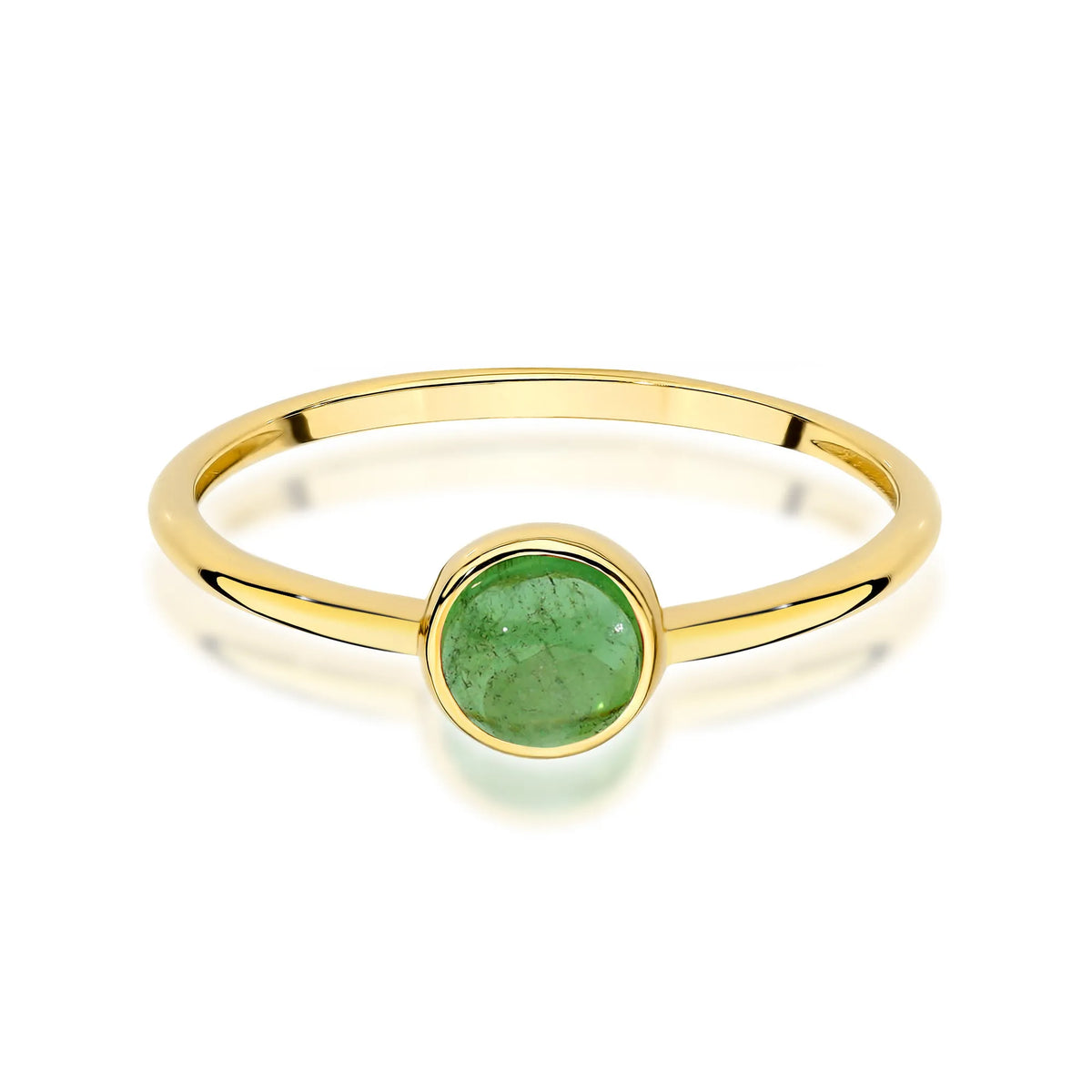 Green tourmaline ring · 1.00 ct — GREMARI product photo