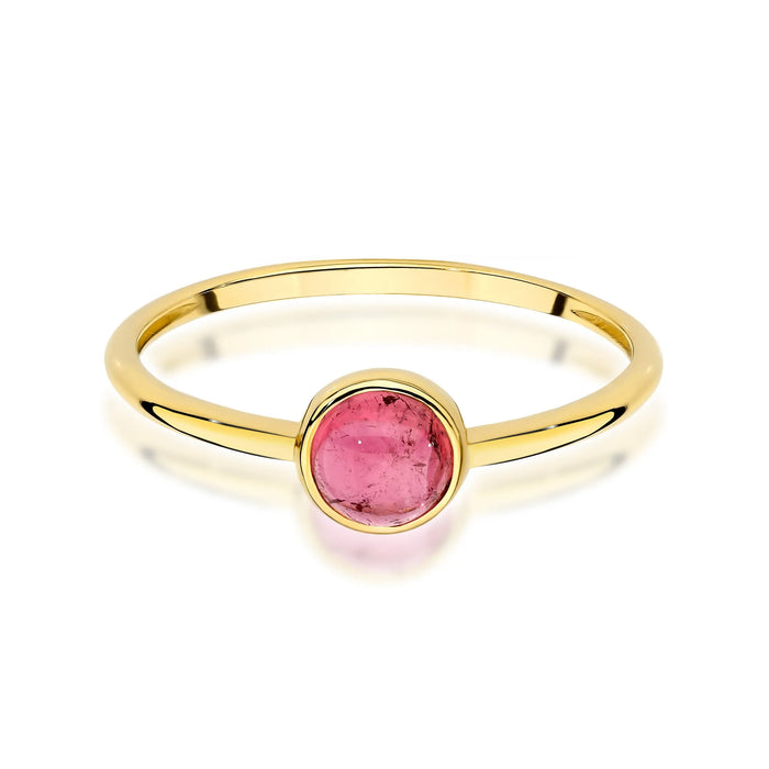 Pink tourmaline ring · 1.00 ct — GREMARI product photo