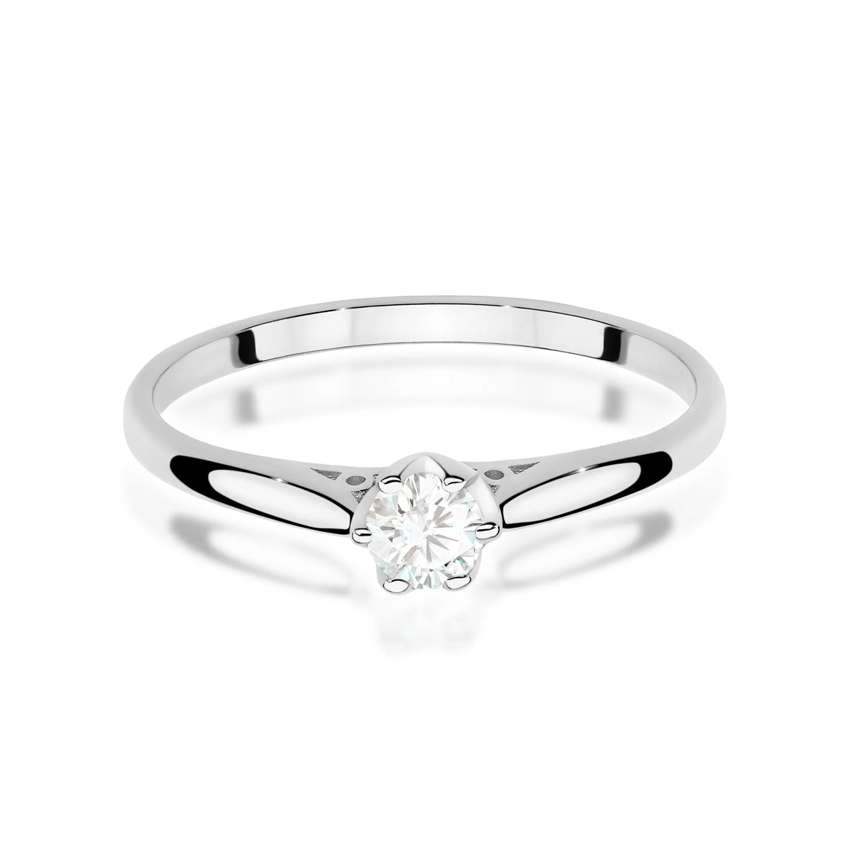 zlatý prsten s diamantem 0,18 ct w0672-diw-02