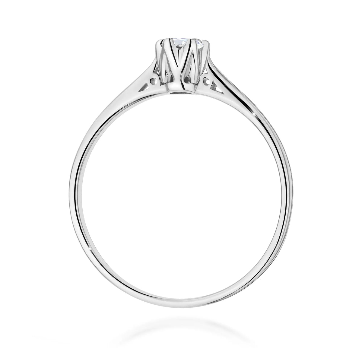zlatý prsten s diamantem 0,18 ct w0672-diw-02