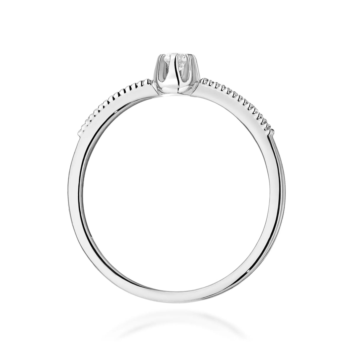 zlatý prsteň s diamantmi 0,08 ct a 0,09 ct w0680-diw-01