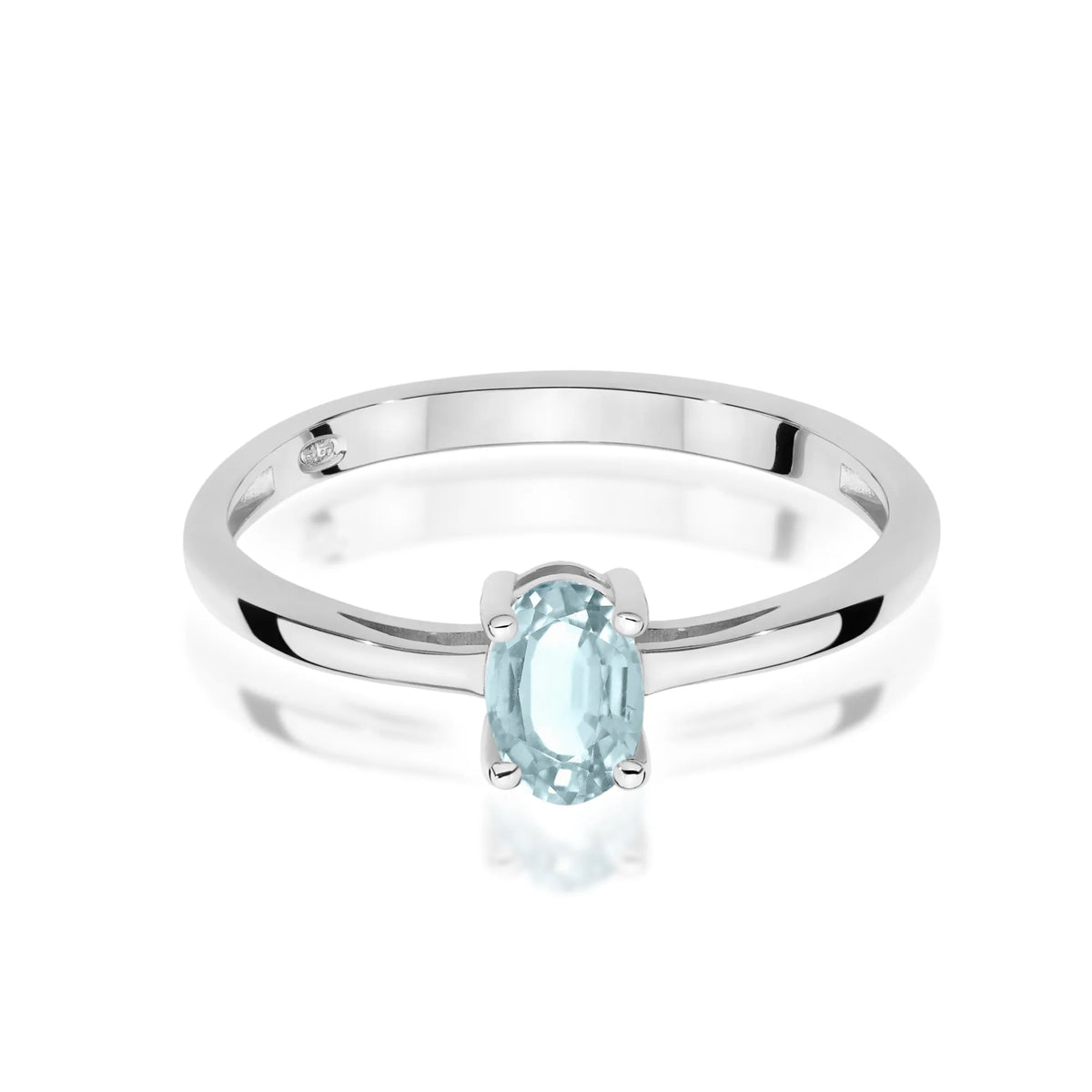 Aquamarine ring · 0.35 ct — GREMARI product photo