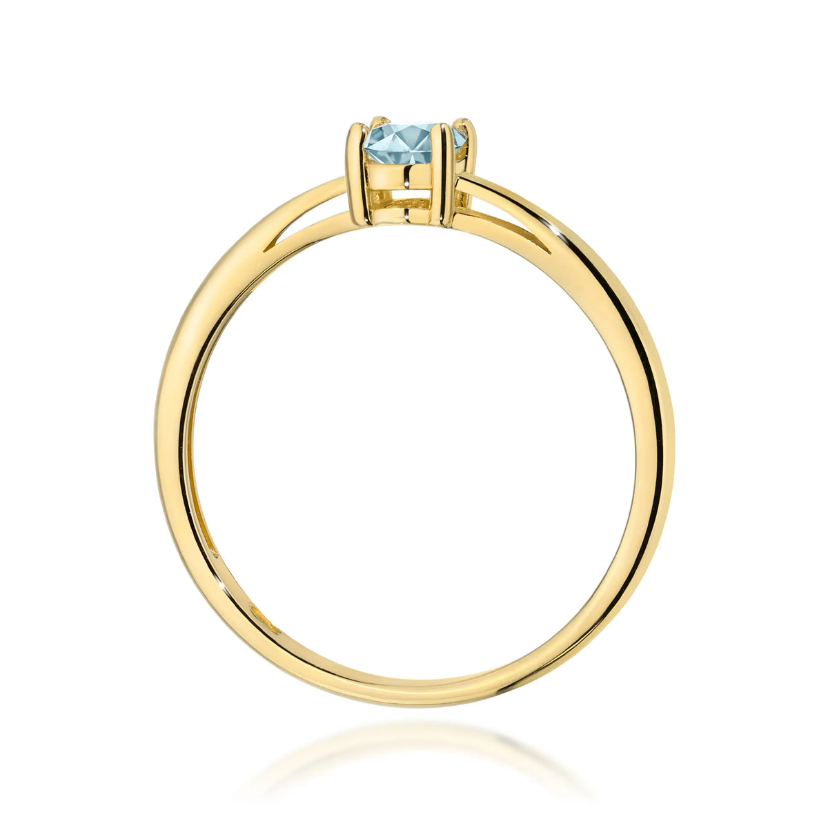 zlatý prsteň s 0,35 ct akvamarínom w0685-aqb-01