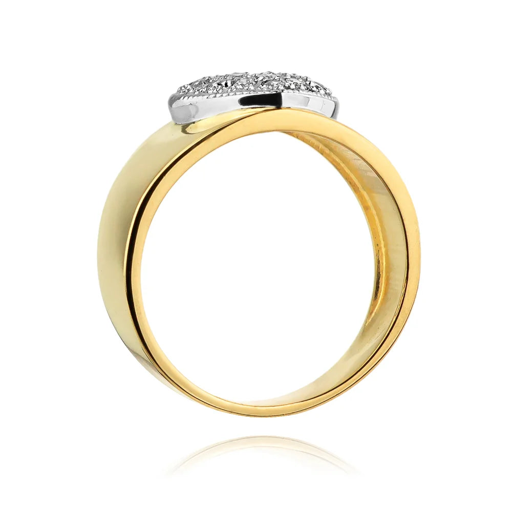 zlatý prsten s diamanty 0,261 ct w0352-diw-01