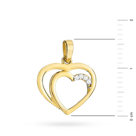14K gold pendant is a timeless expression of elegance. Perfect gift for mother, sister, wife or daughter
