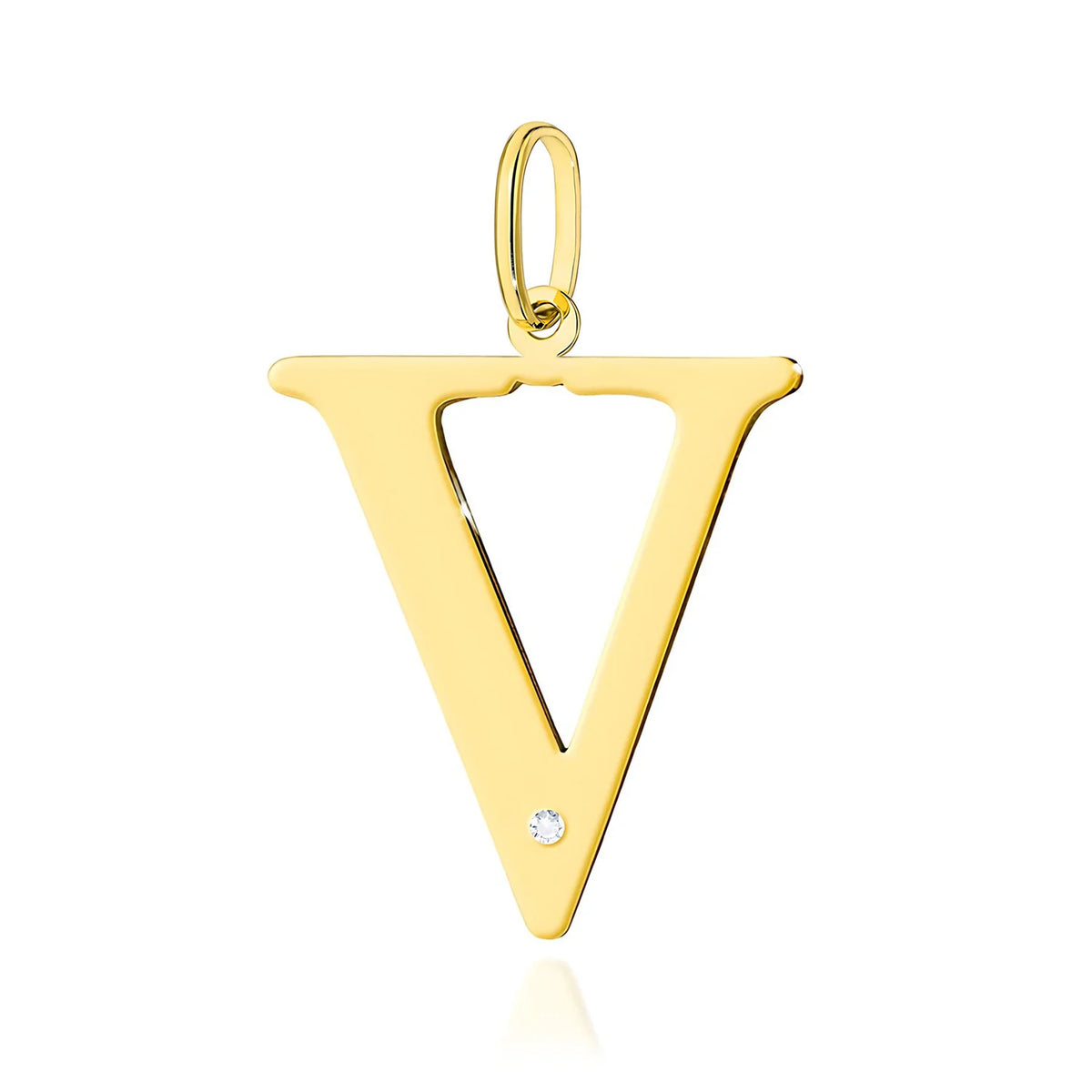 Pendentif en or Lettres Initiales A-Z