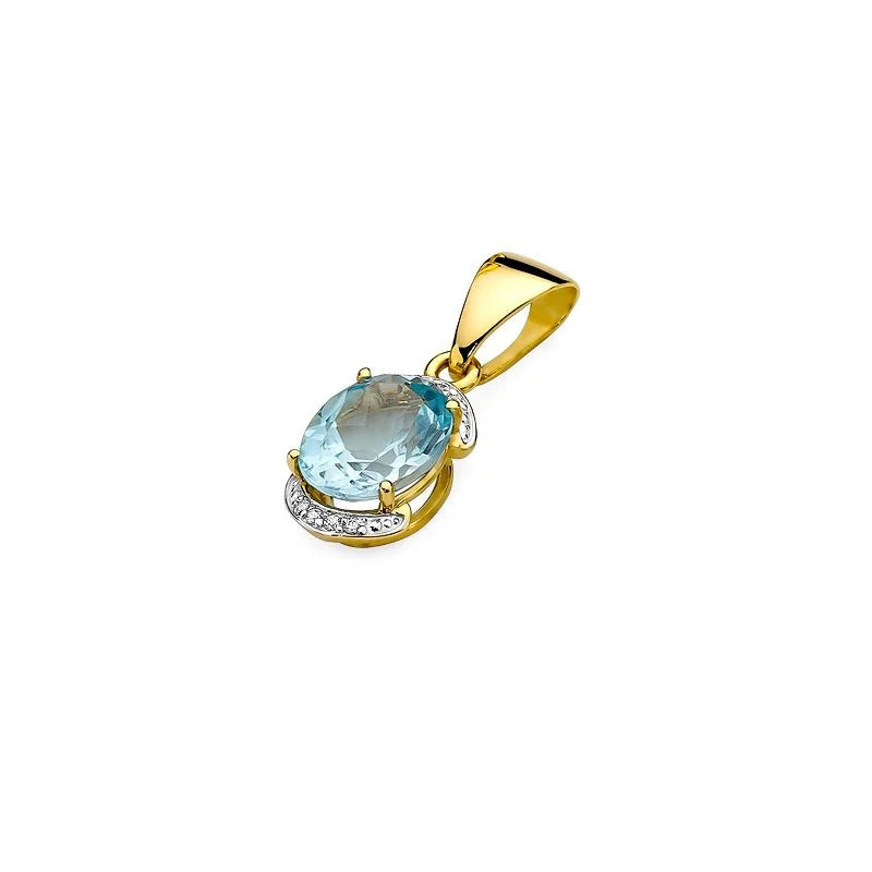 pendentif en or avec topaze de 3,00 ct et diamants de 0,04 ct z0150-tob-01