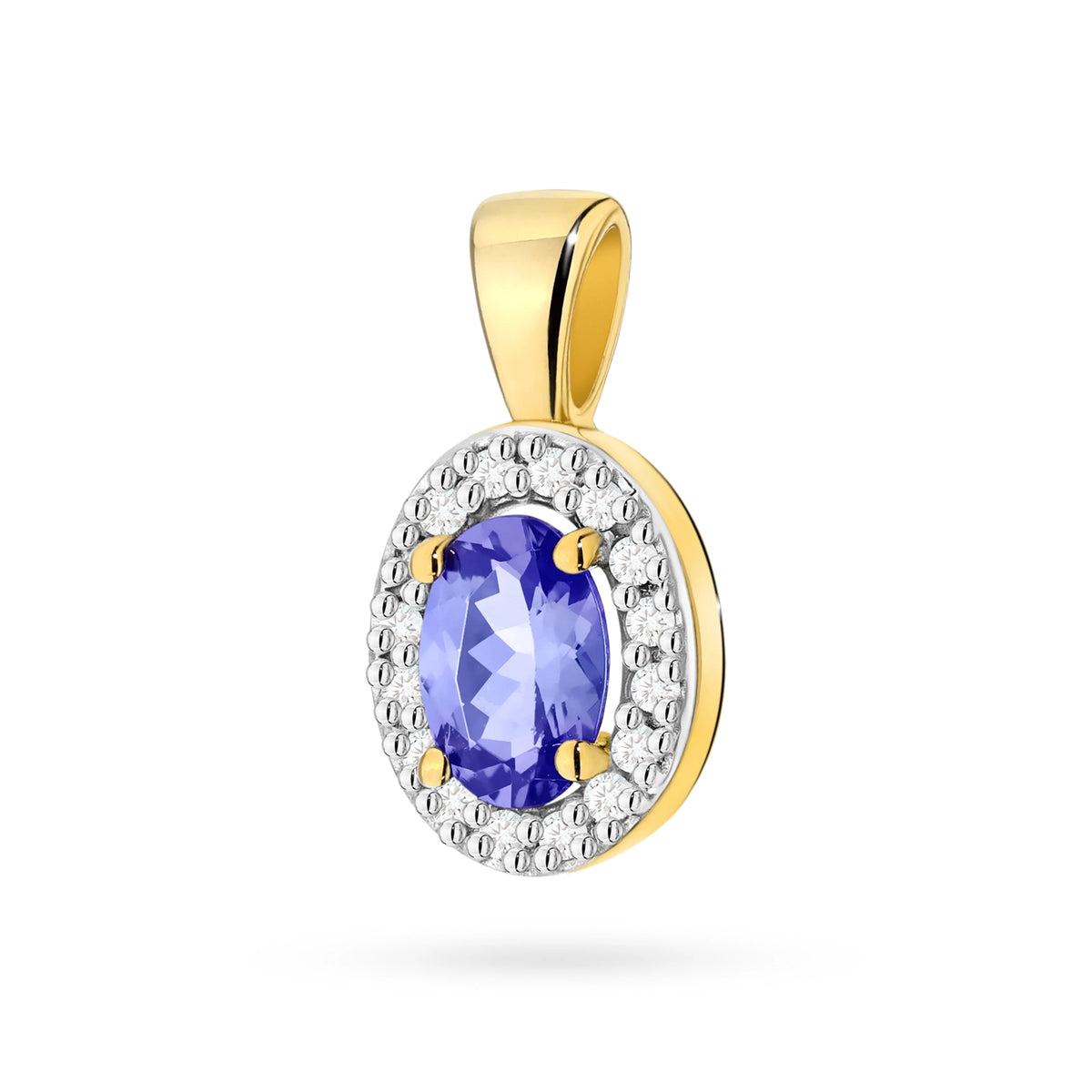zlatý přívěsek s 0,40ct tanzanitem a 0,08ct diamanty z0574-tap-01