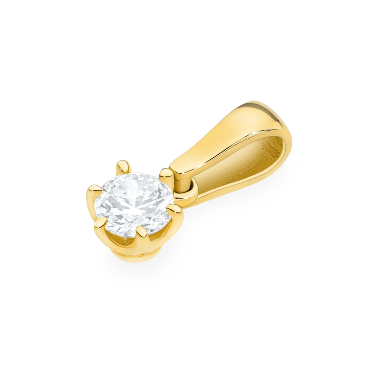 zlatý prívesok so 0,30 ct diamantom z0575-diw-01