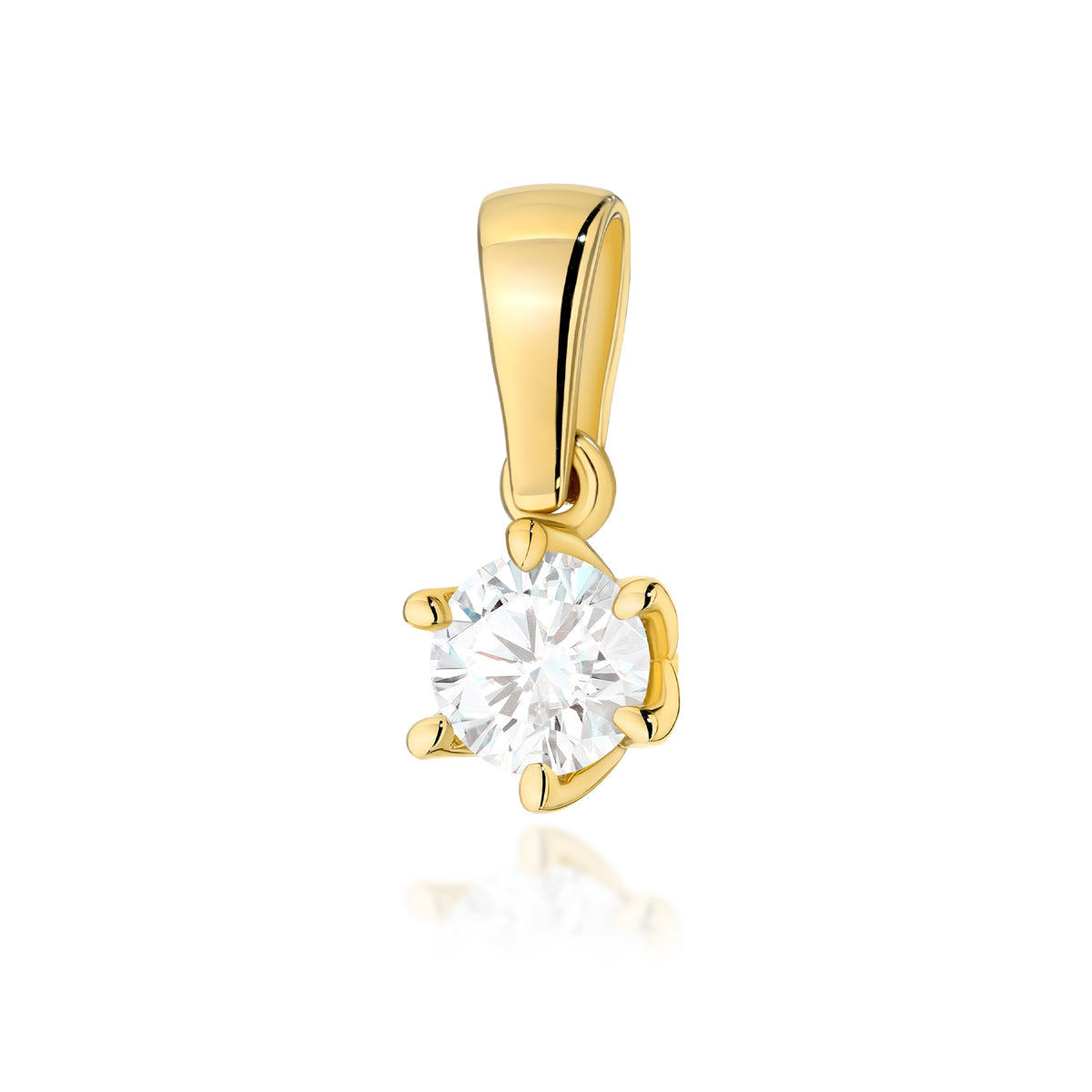 zlatý prívesok so 0,40 ct diamantom z0575-diw-02
