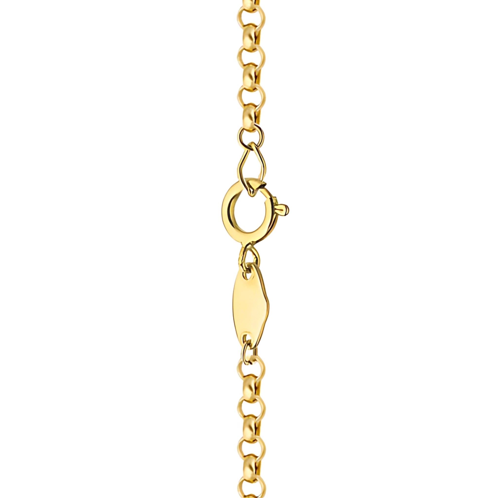 Ce collier en or 14 carats est un accessoire exclusif. Parfait pour un cadeau.