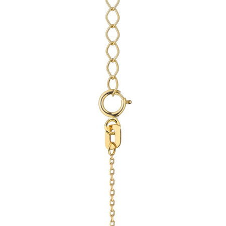 This 14-carat gold necklace is an exclusive accessory. Perfect for a gift.