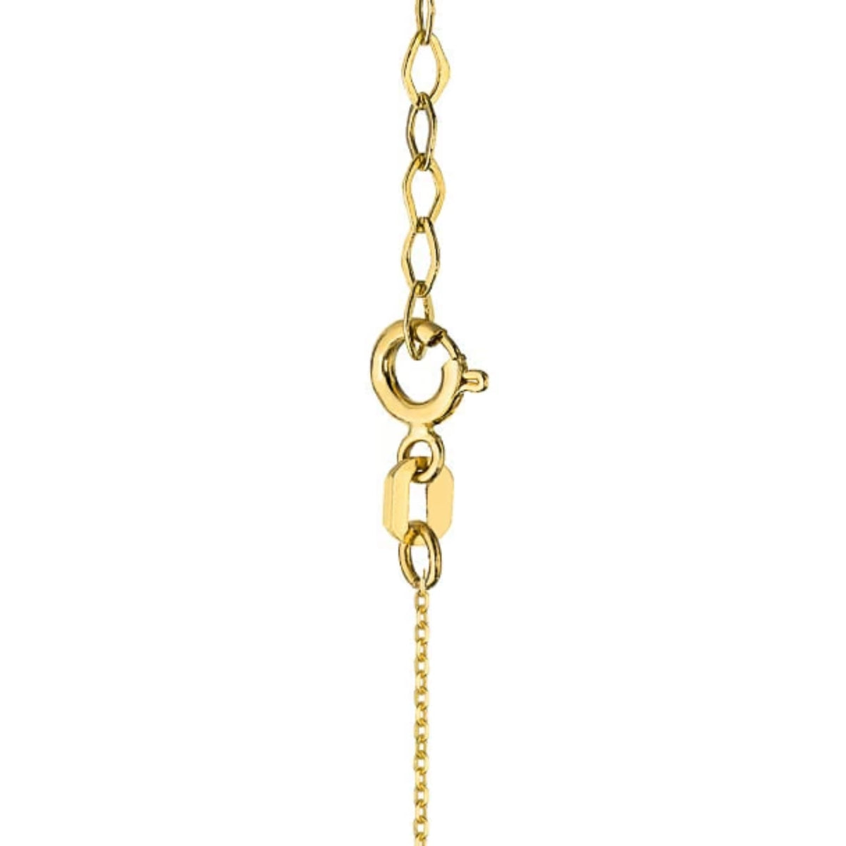 This 14-carat gold necklace is an exclusive accessory. Gold jewellery is an excellent choice for a gift.