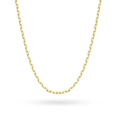 Tento 14-karátový zlatý reťaz s kotvičkovým vzorom je exkluzívny doplnok. Perfektný ako darček.