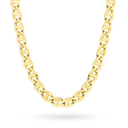 This 14-carat gold 4mm gucci chain  is an exclusive accessory. Perfect for a gift.