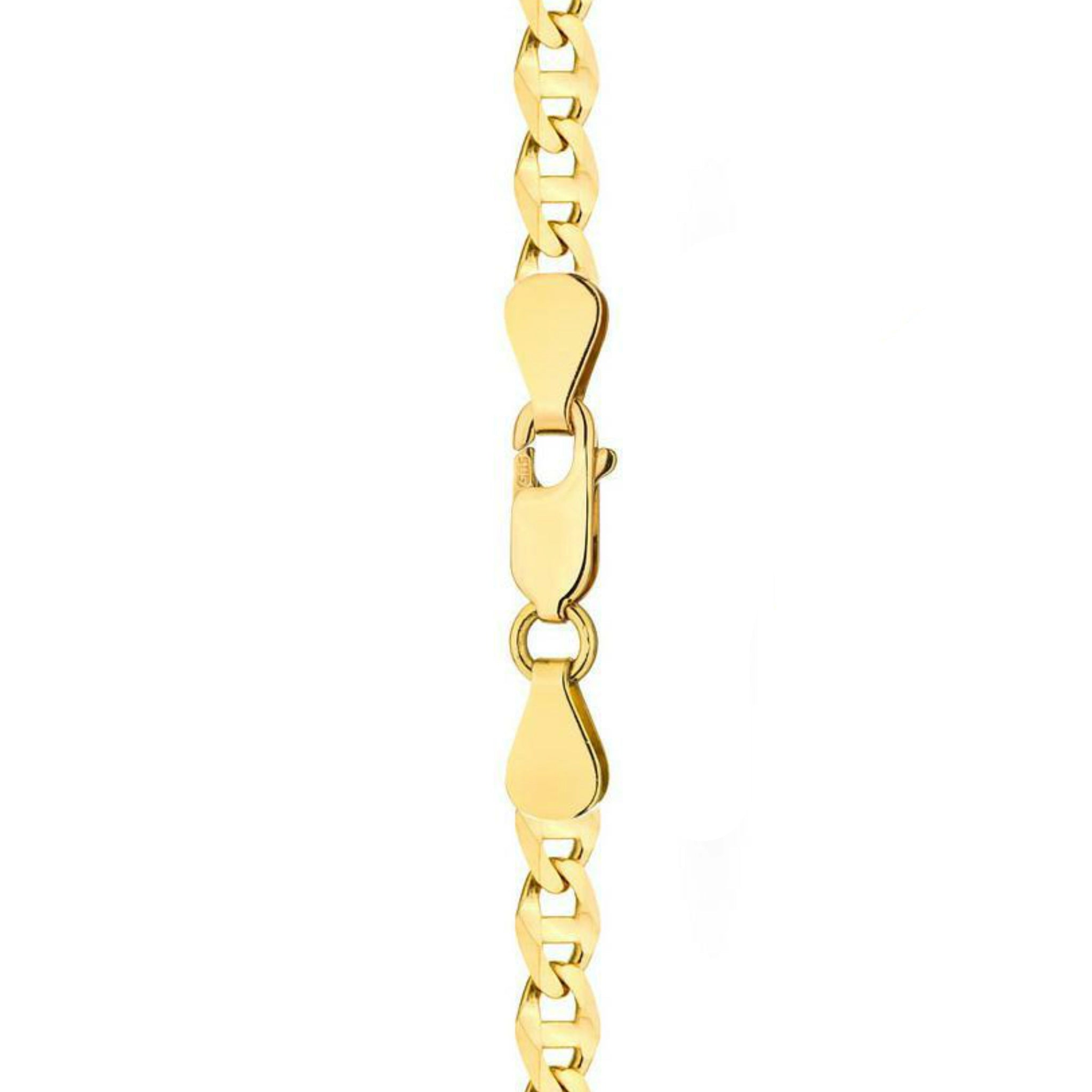 This 14-carat gold 4.7mm gucci chain  is an exclusive accessory. Perfect for a gift.