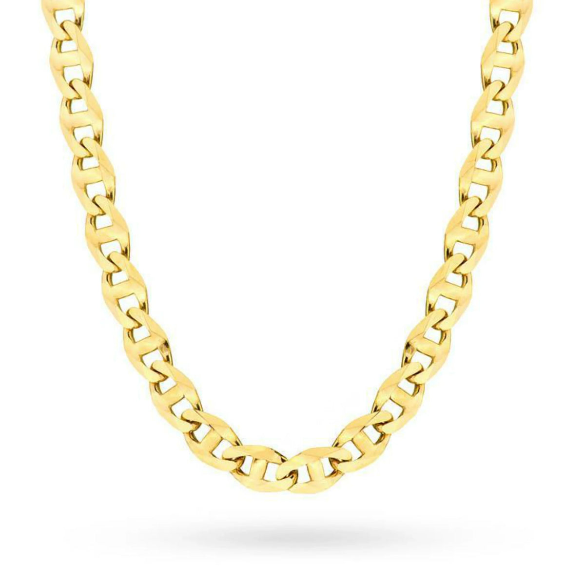 Diese 14-karätige Goldkette von Gucci mit 4,7 mm ist ein exklusives Schmuckstück. Perfekt als Geschenk.