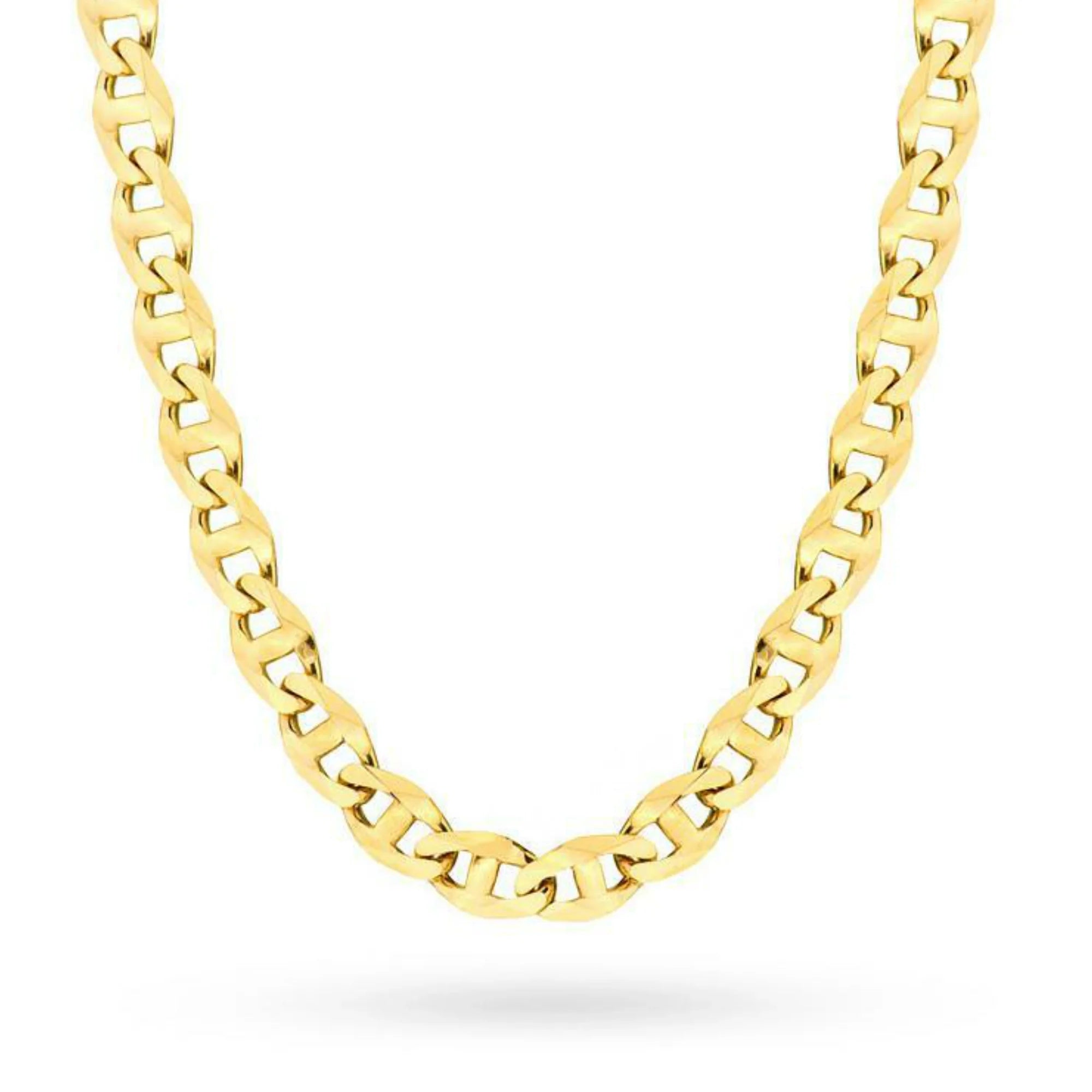 This 14-carat gold 4.7mm gucci chain  is an exclusive accessory. Perfect for a gift.